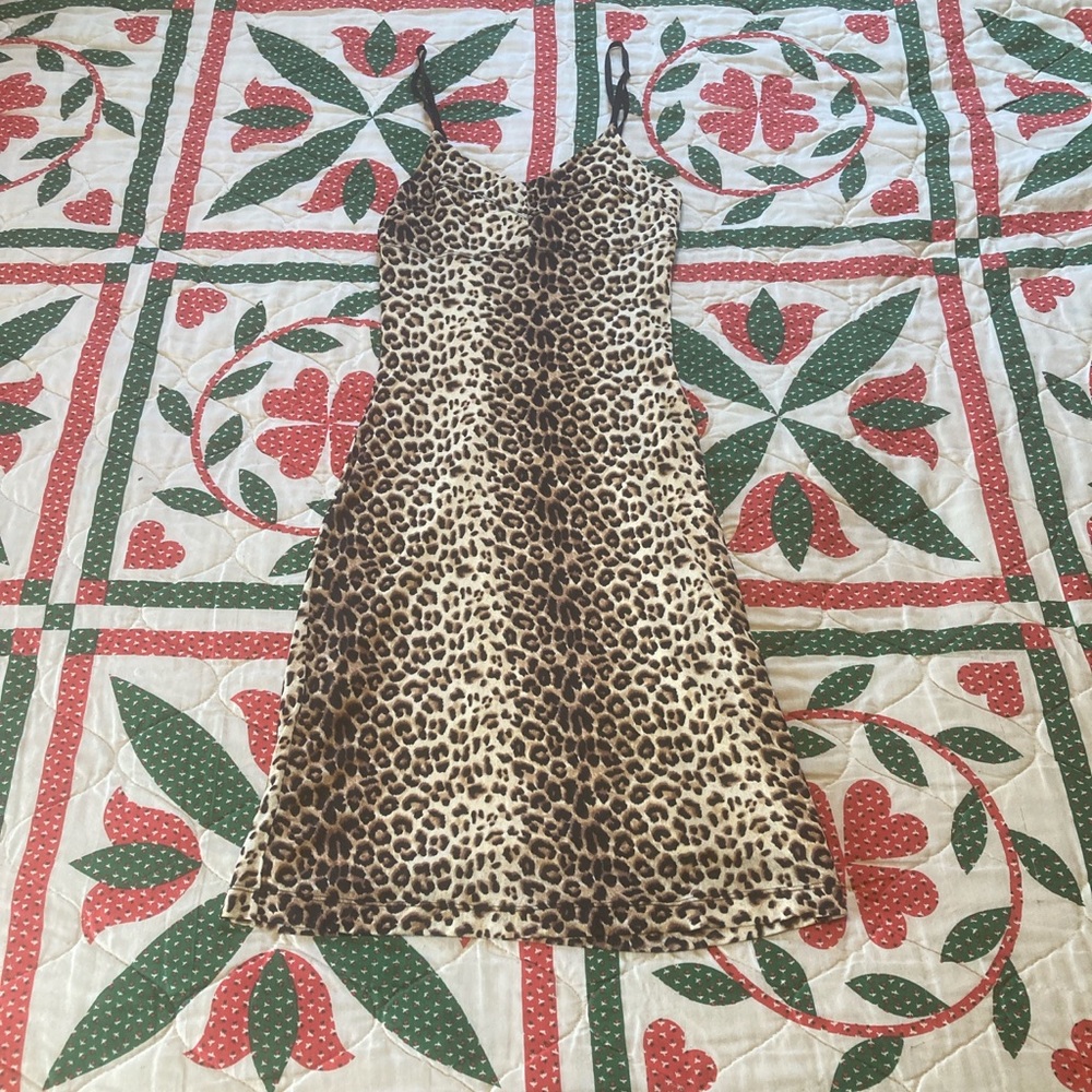 Guess Leopard Print Dress